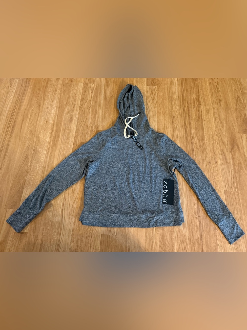 NEW Women’s Zobha Collin’s Hoodie - LuxTouch - Heather Gray - Size Small